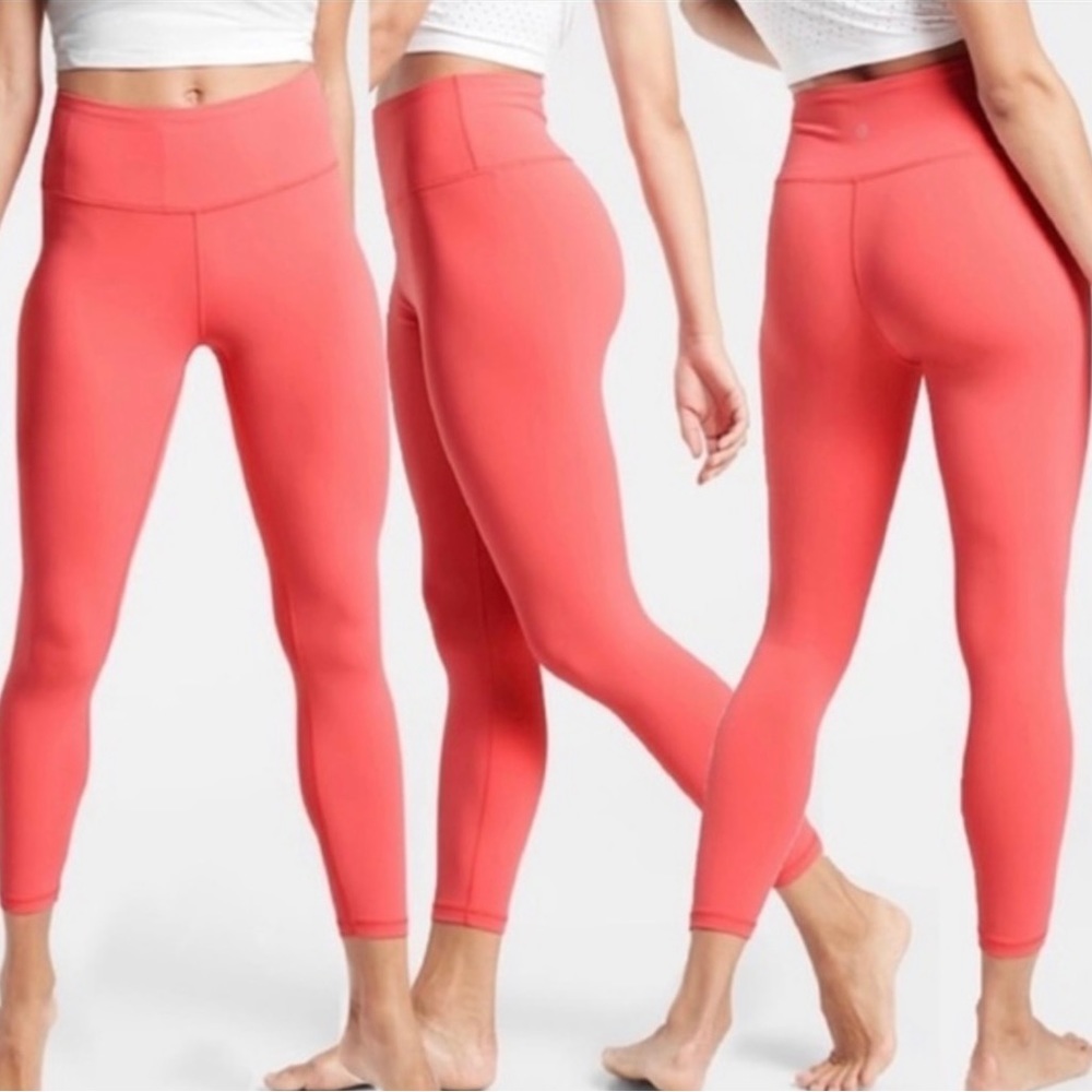 Athleta Vibrant Coral Leggings